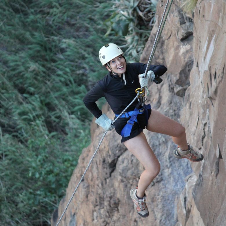 Abseiling